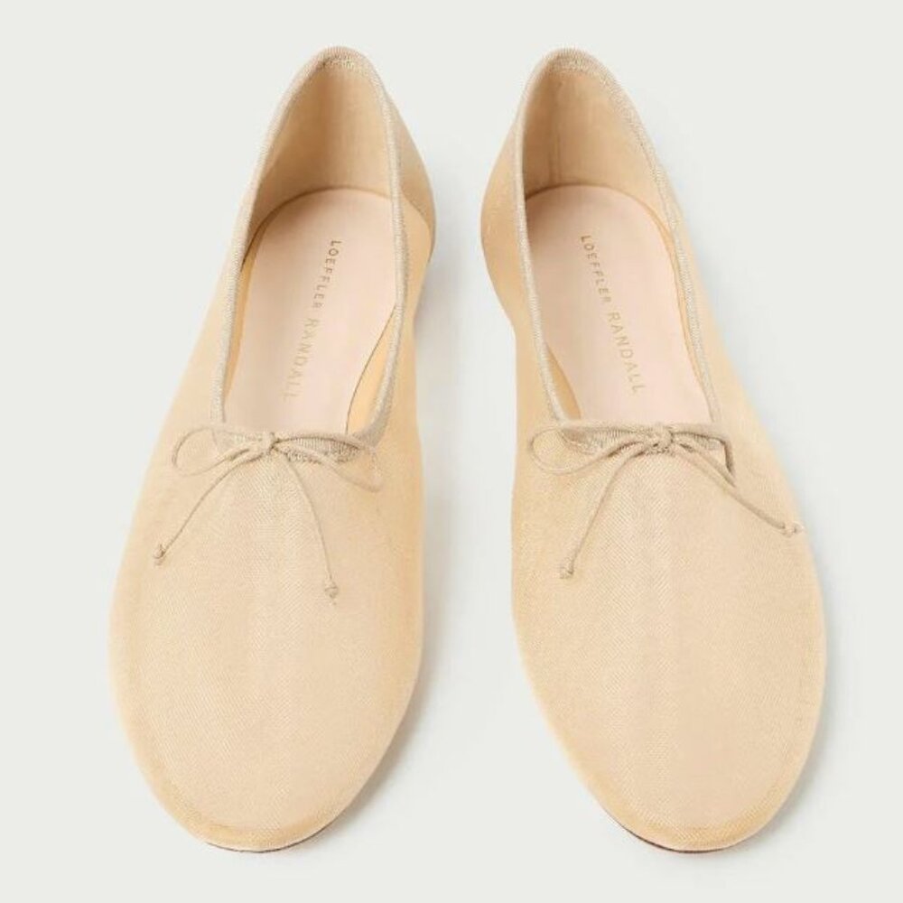 Landon Caramel Mesh Ballet Flat